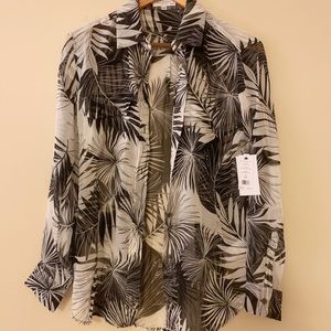 New equipment classic silk blouse / shirt size XS